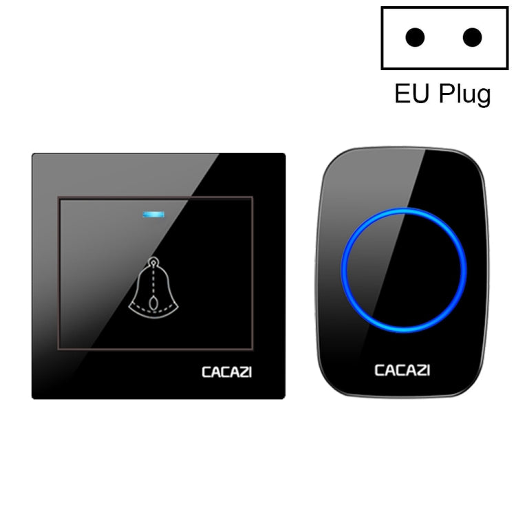 CACAZI H10 1 For 1 Wireless Smart Doorbell without Battery CACAZI H10 1 For 1 Wireless Smart Doorbell without Battery